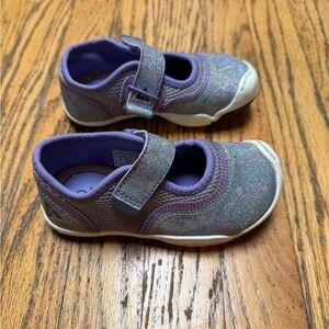PLAE sparkle Mary Jane shoes girls size 8
